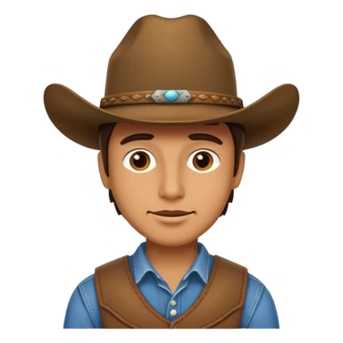 man on horse sticker