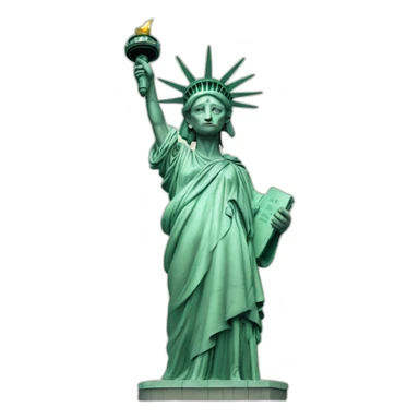 Dobby as Statue of Liberty sticker