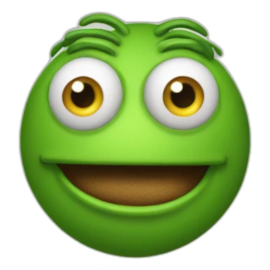 muppet cyclope green  sticker