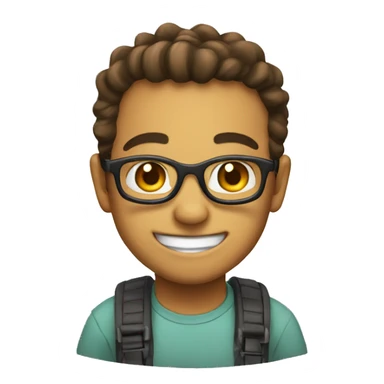 happy develop sticker