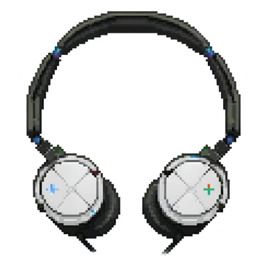 полноразмерные наушники Sony белые, no background sticker