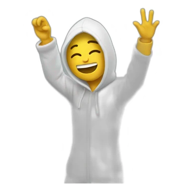 Personne qui dab sticker