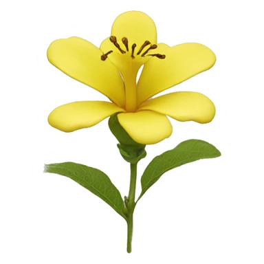 Milo flower thespesia populnea yellow sticker