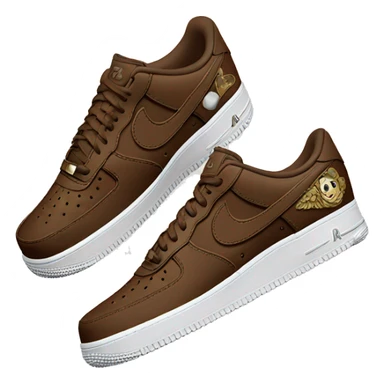 only  Air Force 1 Low Baroque Brown sticker
