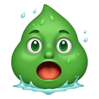 snot running from the nose no face sticker