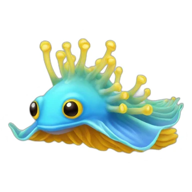 Nudibranch sticker