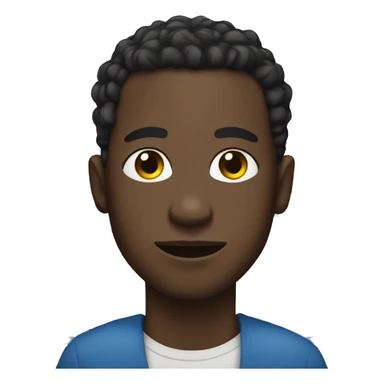 black man with pride flag sticker