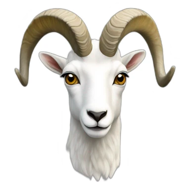 Dall sheep sticker