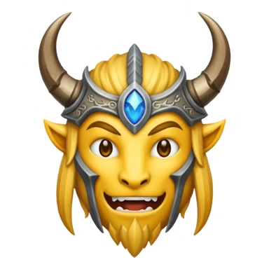 crea un'emoji stile skyrim sticker