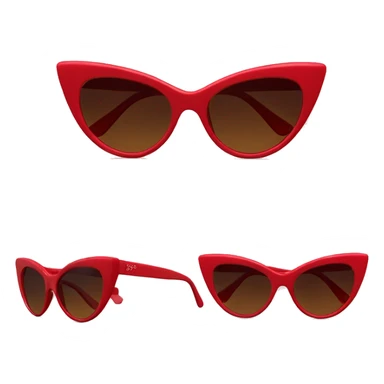 taylor swift red cateye sunglasses sticker