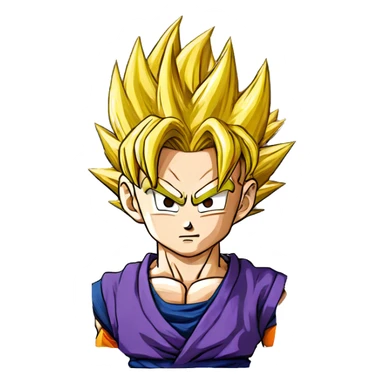Gohan de dragon ball z  sticker