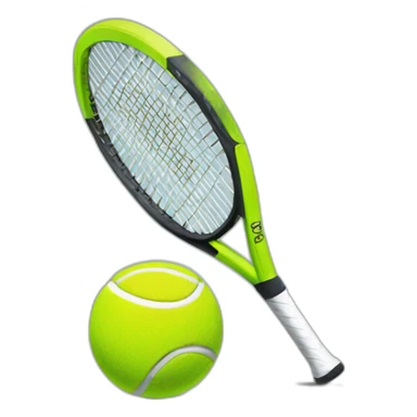 spooky tennis ball sticker