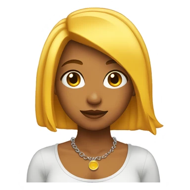 chica con piercing sticker