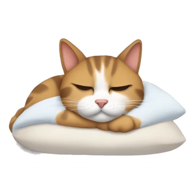 Gato dormido  sticker