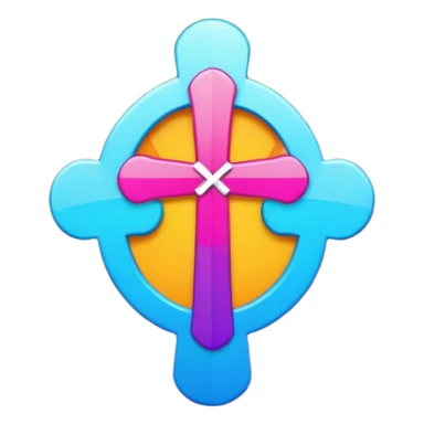 can you generate me a logo for something called second service and it's a cool christian gathering (where Sunday faith meets Saturday energy) sticker