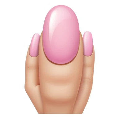 Light pink nails  sticker
