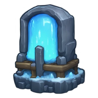 Cryogen Terraria Calamity sticker
