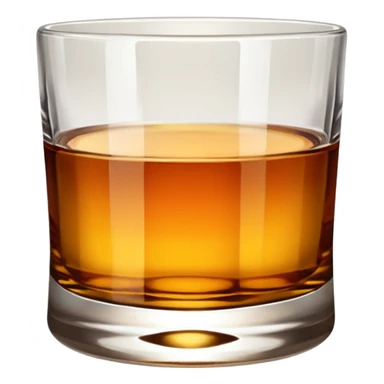 whiskey glass sticker