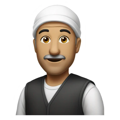 gözlüklü siyah ked sticker