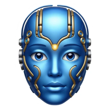 A papet scriming AI AI sticker