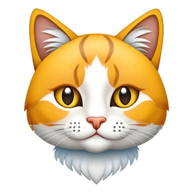 Gözlerinde kalp olan mavi kedi sticker