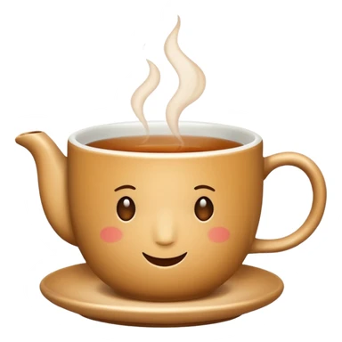 a cup of tea sticker
