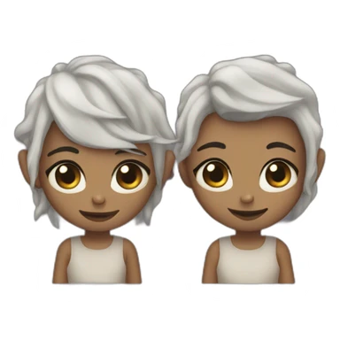 gemini + taurus sticker