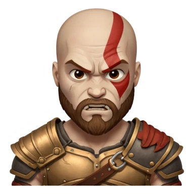 God of War Kratos sticker