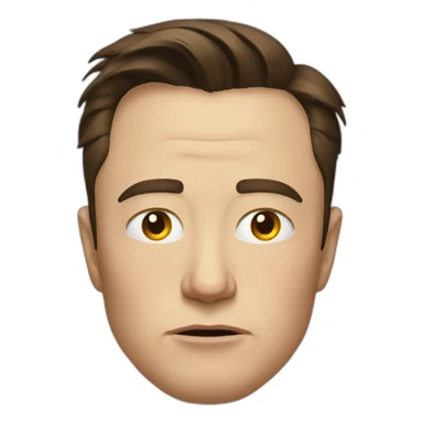 elon musk sad sticker