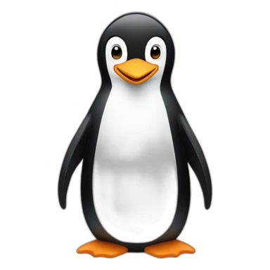 a pinguins saying good night sticker