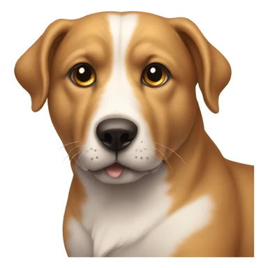 Perro encima de gata sticker