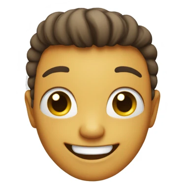 Happiest happy face sticker