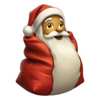 santas sack sticker