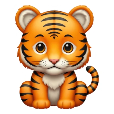 tiger cub sticker