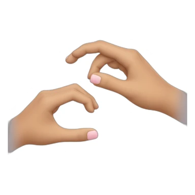 Des mains qui font un coeur sticker