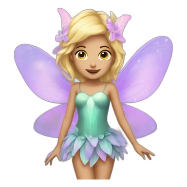 fairy magic sticker