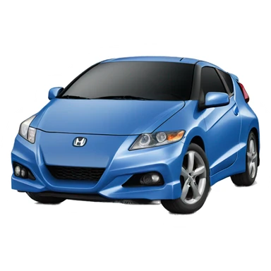 Honda CR-Z car blue sticker