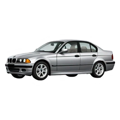 Grey 1999 BMW 323i side view  sticker