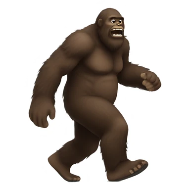 Big foot sticker