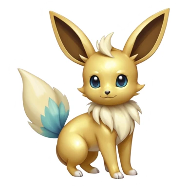 Shiny-Eeveelution-Cute-Fakemon-Insect-Pokémon-fusion full body sticker