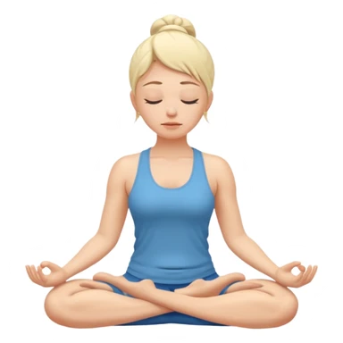 Maître yoga qui pleure sticker