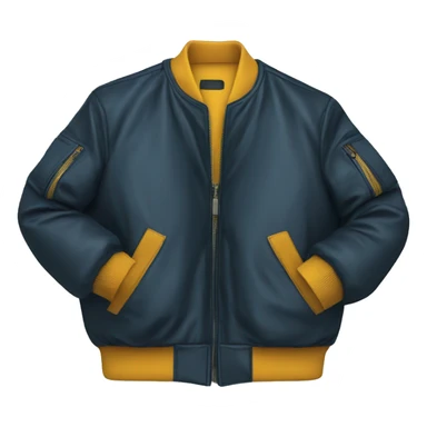 bomber jacket product, clothes, isolated sticker