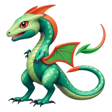 Meloetta-Salandit-Grovyle-Pokémon-Fakémon-fusion-hybrid-creature sticker