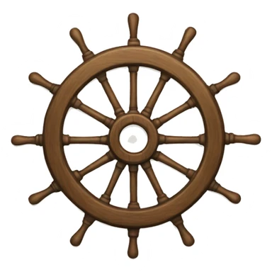 ships wheel sticker