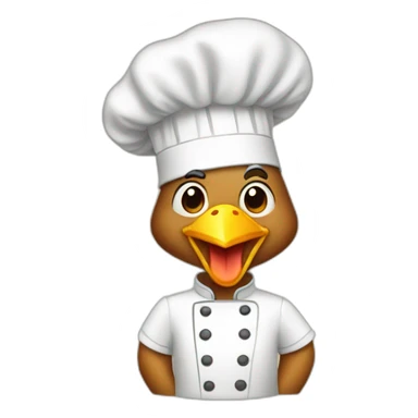 gallina chef sticker