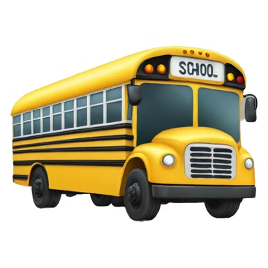 school bus  sticker