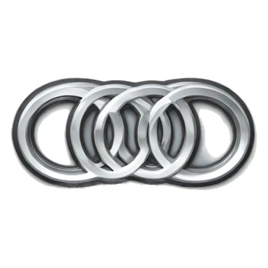 Audi logo sticker