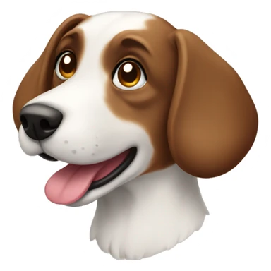 Coquetee dog  sticker