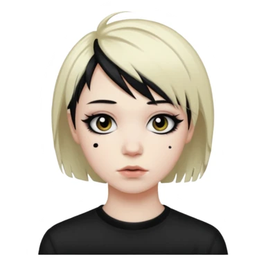Emo karen sticker