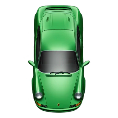 porsche 911 992 generation green sticker